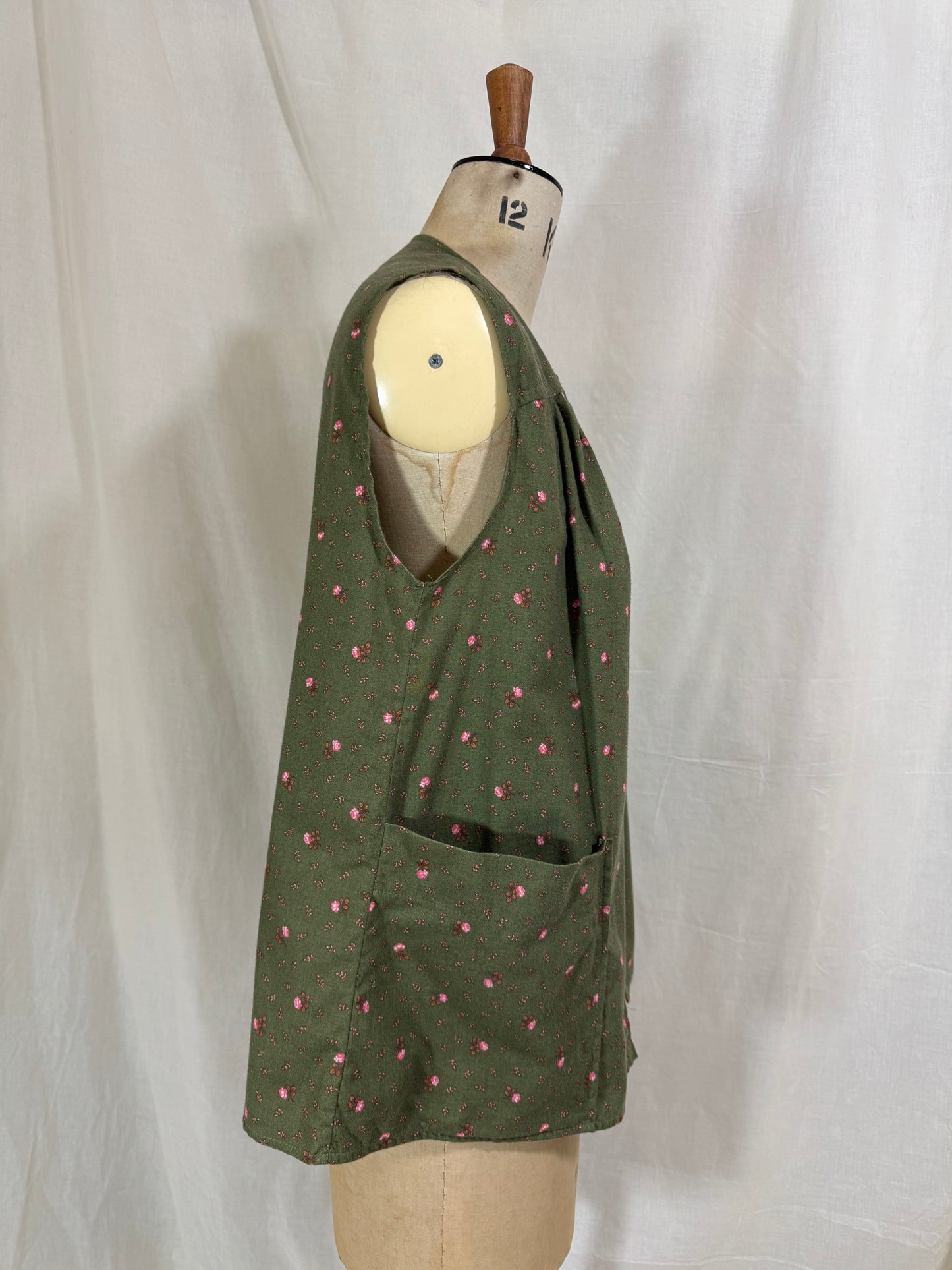 Vintage 1970s Laura Ashley Artists Vest