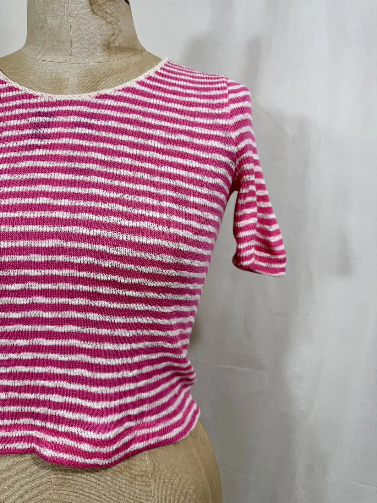 Vintage 1970’s candy stripe Erica Budd knit