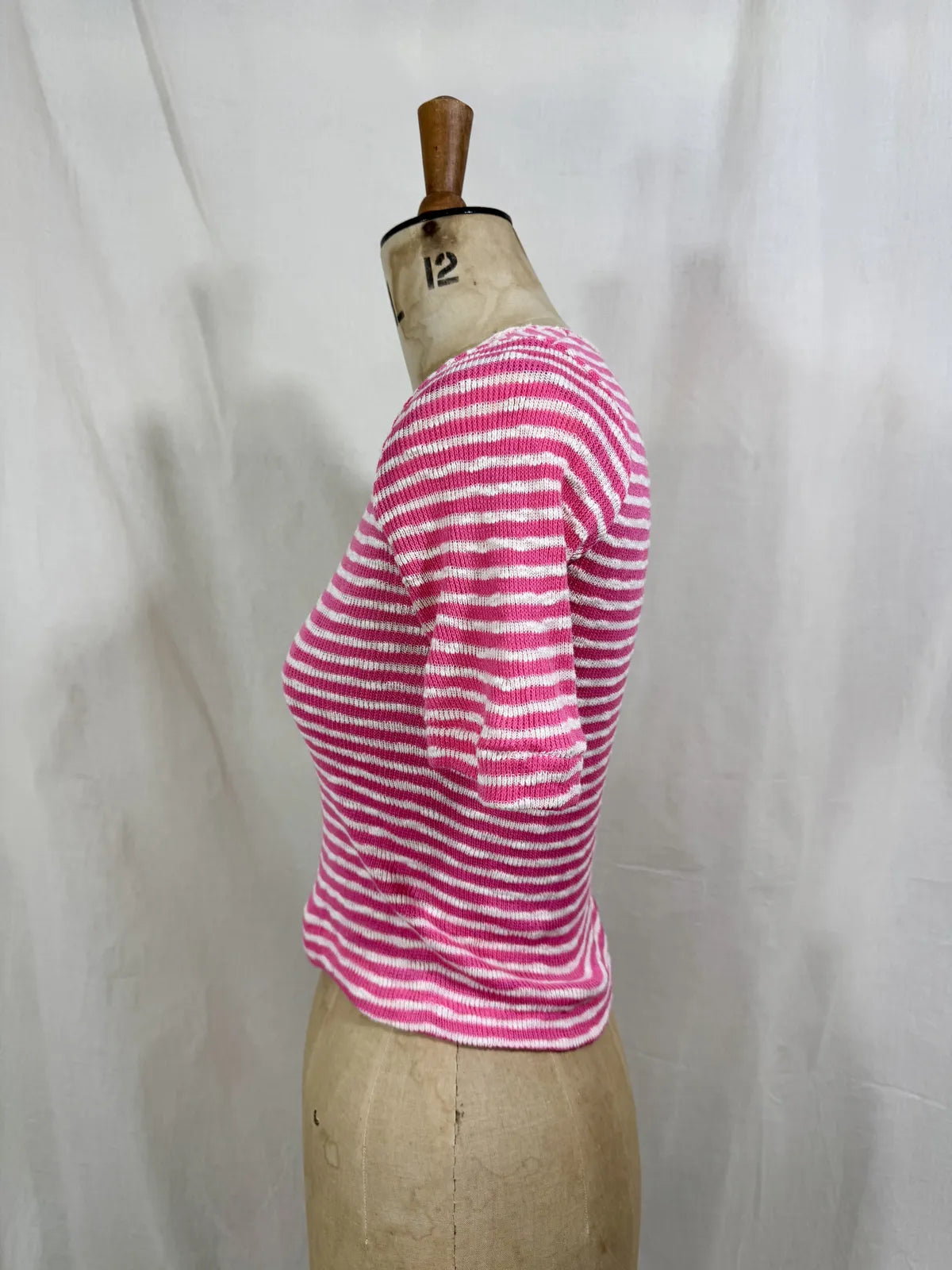 Vintage 1970’s candy stripe Erica Budd knit