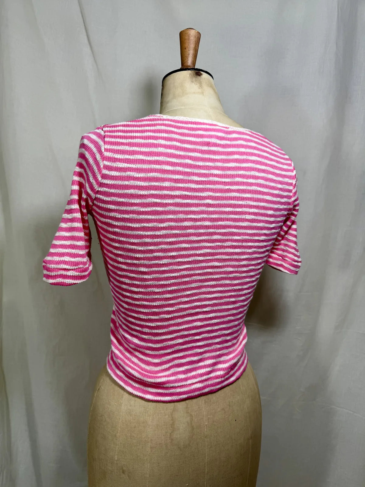 Vintage 1970’s candy stripe Erica Budd knit