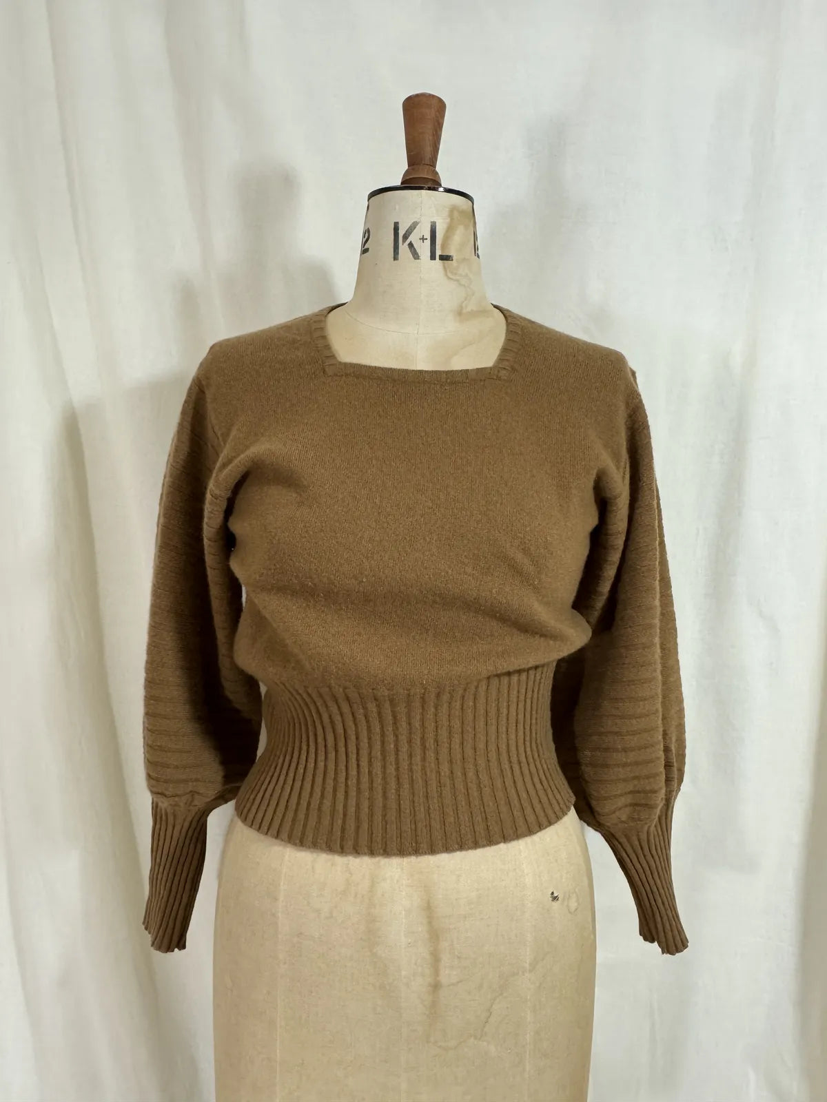 Vintage 1970s Collectible Valerie Louthan Cashmere Sweater